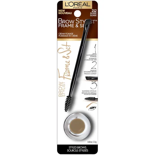 Vista 4 de L'Oreal Paris Cosmetics: cepillo para cejas y juego., Rubia