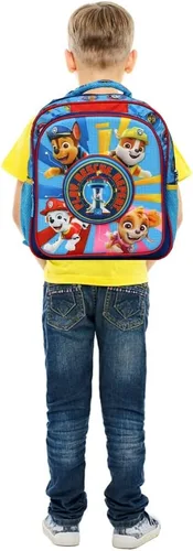 Vista 6 de PAW PATROL Mochila 3D de Paw Patrol para niños Azul Patchwork