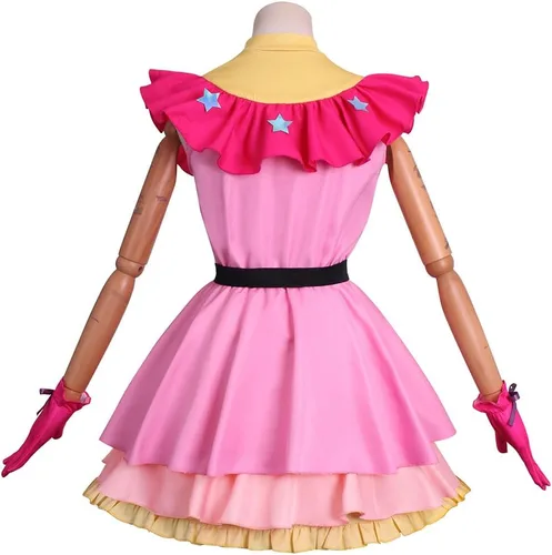 Vista 4 de Tokisaki Oshi no Ko Cosplay Costume Ai Hoshino Dress Anime School Girls Uniform Halloween Carnival Costumes