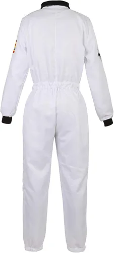 Vista 3 de frawirshau - Traje de astronauta para mujer adulta