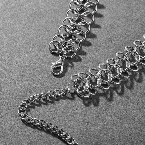 Vista 8 de Victray Cadena de cintura de vientre para mujer, cadenas de cuerpo de lentejuelas, joyería de cintura de moda, accesorio de joyería para el cuerpo