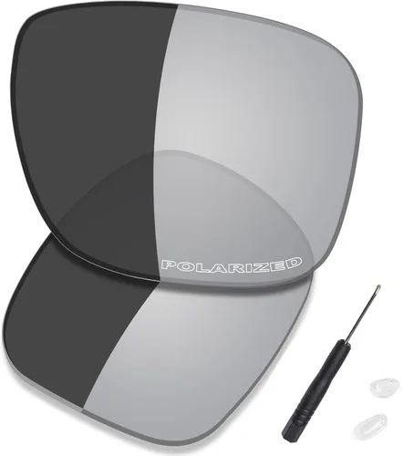 Vista 36 de SAUCER Premium Replacement Lenses & H20 Screwdriver & Nose Pieces for Oakley Holbrook Metal OO4123 UV400 Protection