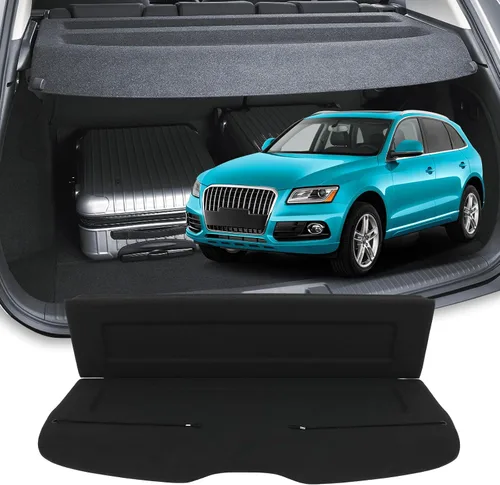 Vista 14 de SCITOO Cubierta de carga 2022-2024 para Jeep Grand Cherokee, accesorios retráctiles para maletero trasero, antimiradas, cubierta de seguridad