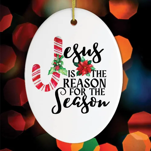 Vista 19 de Adornos de Navidad con temática religiosa, decoraciones de Natividad y Jesucristo