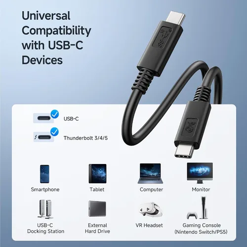 Vista 6 de Cable Matters [Certificado USB-IF] Cable USB C de 10 Gbps Gen 2 - 1 m / 3.3 pies, admite hasta