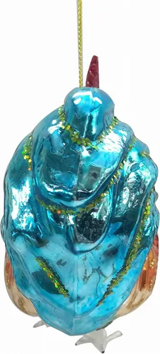 Vista 7 de Adorno de gallo de cristal Noble Gems™