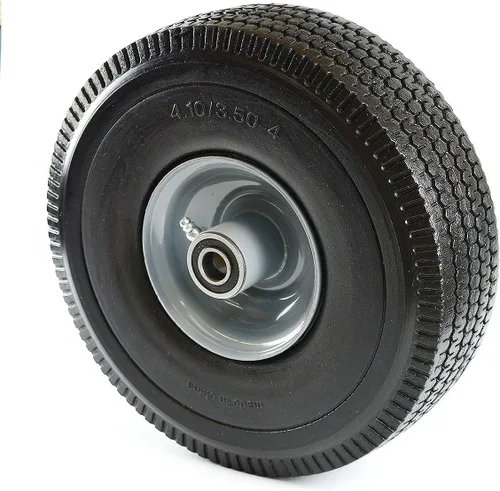 Vista 9 de Rueda NK antipinchazos para carretilla de mano, negro/gris