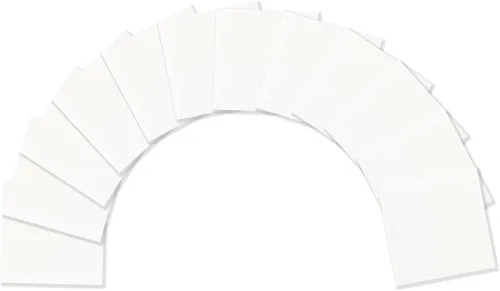 Vista 4 de Post-it Notas transparentes, 2.8 pulgadas x 2.8 pulgadas, notas adhesivas transparentes, suministros de regreso a la escuela, productos de oficina