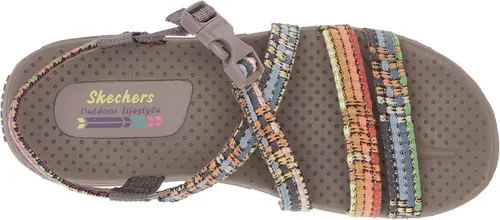 Vista 5 de Skechers Reggae-Sew Me-Boho - Sandalias con correas delgadas, para mujer