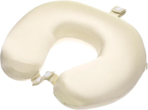 Vista 10 de PATIKIL Almohada de viaje de seda para avión, funda de seda real de 22 Momme, almohada de viaje para el cuello, almohada para dormir, almohada