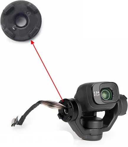 Vista 2 de Cojinete de eje cardán de repuesto para DJI Mini 4 Pro Drone Piezas de reparación PTZ Axis Arm Limiter Gimbal Eje Cubierta de Cojinete para Mini 4