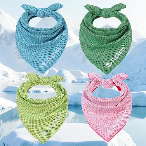 Vista 10 de PUPTECK Bandana de cumpleaños para perro, traje de 4 piezas, bufanda de babero triangular suave para mascotas, suministros de decoración de fiesta