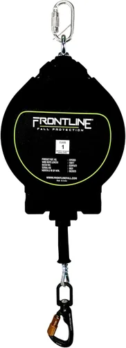 Vista 5 de Frontline RPG10' Cable SRL con extremo de gancho de presión de acero Cable de acero galvanizado de 3/16 pulgadas Ligero, duradero Ojo