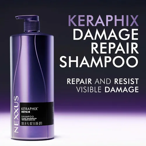 Vista 5 de Nexxus KERAPHIX™ Champú para Reparación de Cabello Dañado 33.8 oz