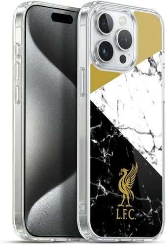 Vista 21 de Oficial LIVERPOOL Football Club 2017/18 Mármol Soft Gel Case para iPhone de Apple 7 Plus/8 PLUS Escudo negro.