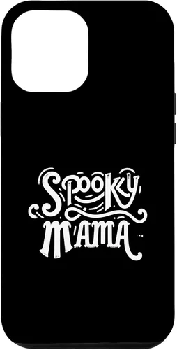 Vista 26 de Spooky Mama Halloween Mom Season Bat Mommy Parent Case for iPhone 16
