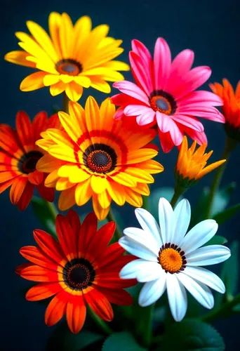 Vista 2 de Mezcla de semillas de Gazania multicolor llamativa, más de 100 semillas para plantar