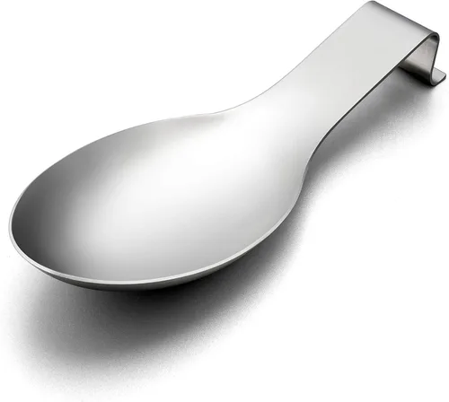 Vista 11 de LIANYU Soporte para cuchara negro para encimera de cocina, espátula de acero inoxidable, soporte para utensilios de cuchara y cucharón apto