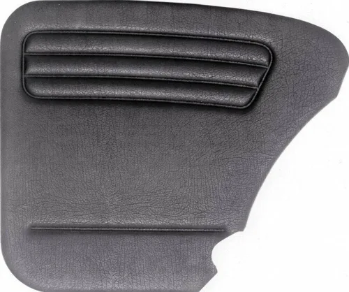 Vista 3 de Kit de panel universal de puerta de 4 piezas, tipo 1 y S/B 65-77, negro (Exc. Conv.)
