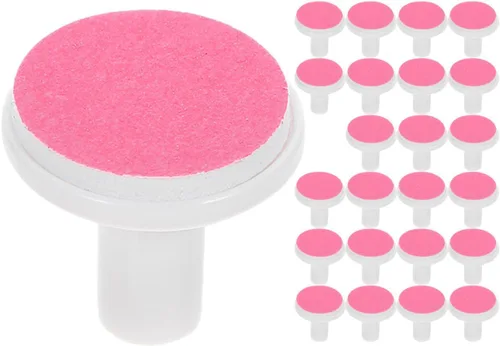 Vista 10 de DOITOOL Almohadillas de repuesto para lima de uñas de bebé, 24 cabezales de Verde