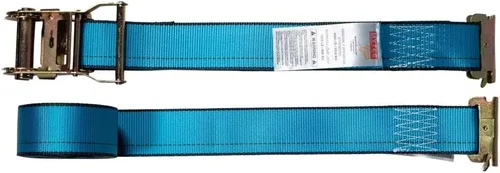 Vista 9 de Mytee Products Correas de Riel E de 2'' x 20' con Herrajes E de Resorte - Correas de Trinquete Azul Etrack con Resistencia de Rotura de Servicio