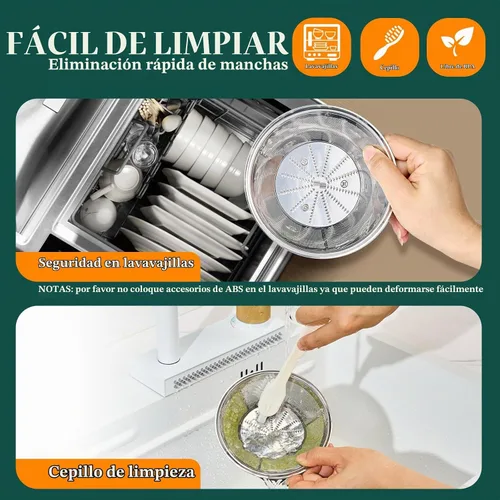 Vista 5 de Máquinas exprimidoras centrífugas de canal de alimentación de 2.8 pulgadas de ancho para verduras y frutas enteras, extractor de jugo de doble