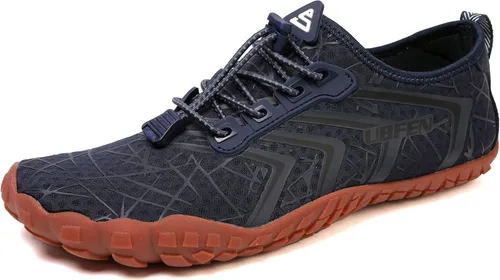 Vista 42 de UBFEN Zapatos acuáticos para natación, para hombre y mujer, para deportes de playa, secado rápido, descalzos para navegación, pesca, buceo, surf