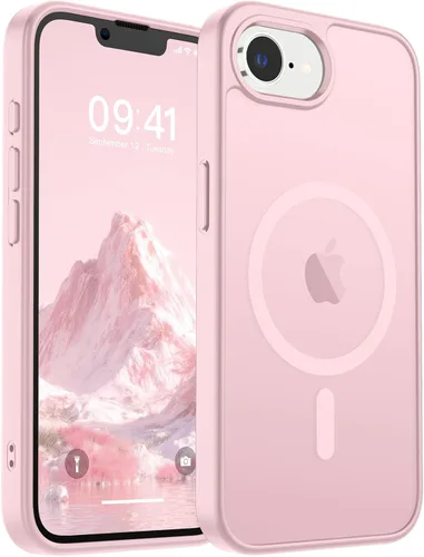 Vista 48 de SUPFINE Funda magnética para iPhone SE 2022 (3ª)/2020 (2ª), iPhone 8 (compatible con MagSafe) (protección contra caídas de grado militar), funda