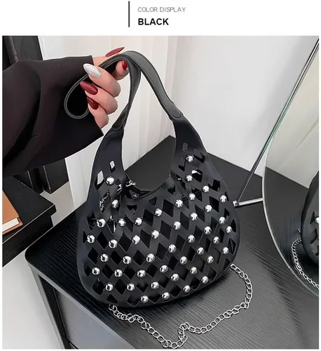 Vista 3 de Mini bolso de noche para mujer, bolso de moda, bolso de hombro, bolso cruzado