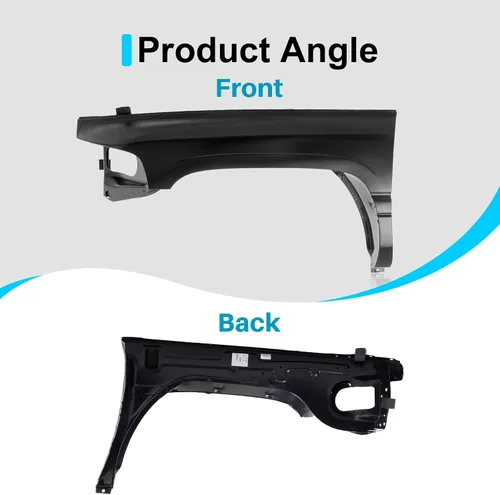Vista 4 de CarPartsDepot Guardabarros delantero izquierdo del lado izquierdo compatible con Dodge RAM 1500 2500 3500 1994-2002 Pickup Truck compatible
