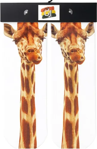 Vista 8 de DJDesigns - Calcetines medianos para niños con impresiones 3D (para edades 5-9)