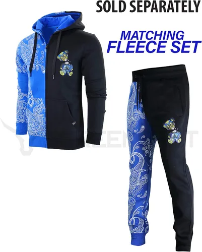 Vista 100 de SCREENSHOT Sudadera urbana de forro polar para hombre, diseño de dibujos animados de animación, parche bordado de gel