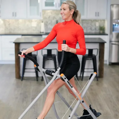 Vista 9 de Gazelle Glider Elliptical Hybrid Exercise Machine Plate for Home Gym, Pacer or Sprinter Model - Low-Impact Cardio & Strength Training