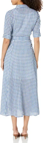 Vista 5 de Calvin Klein Ropa deportiva para mujer, ajuste de satén de algodón para uso diario y acampanado