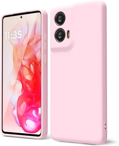 Vista 65 de oakxco para Motorola Moto G Stylus 5g 2021 Funda de teléfono de silicona líquida, delgada y suave, de goma de caucho, TPU, cubierta simple y lisa