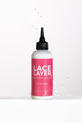 Vista 2 de Lace Layer Adhesivo para peluca de encaje, 5 onzas, pegamento invisible para pelucas de encaje, frontales y cierres, pegamento frontal de encaje