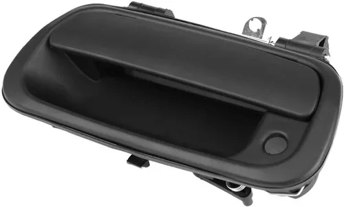 Vista 3 de Manija de puerta trasera exterior para maletero trasero 69090-0C030, repuesto negro liso para camioneta Tundra 2000 2006