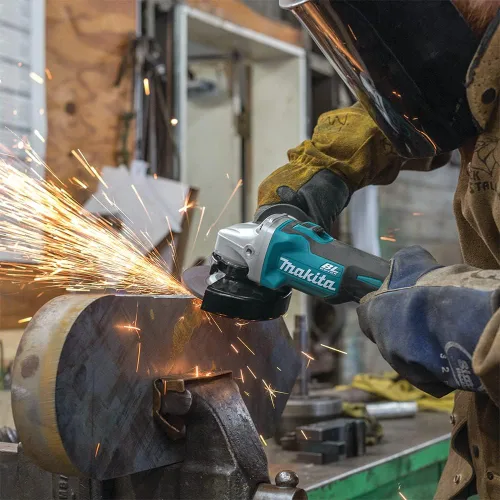 Vista 8 de Makita DGA454Z 4.528 in Amoladora angular sin escobillas 18V Unidad desnuda