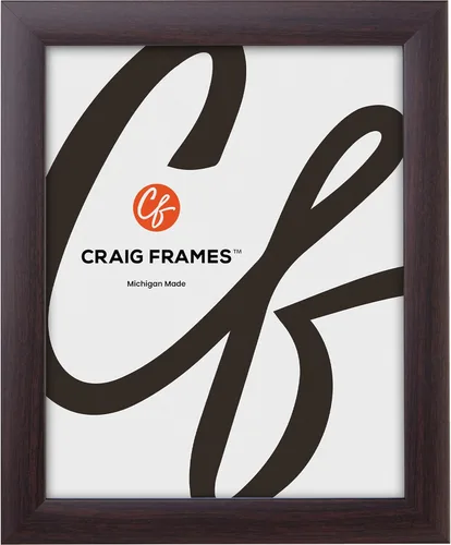 Vista 6 de Craig Frames 1WB3BK Marco de fotos negro de 5 x 7 pulgadas con montaje para mostrar una foto de 4 x 6 pulgadas