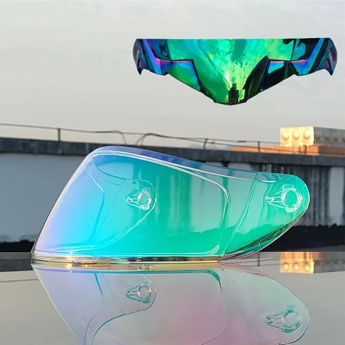 Vista 6 de Casco modular de motocicleta de cara completa aprobado por DOT con protector solar de doble visera, sistema de ventilación múltiple, forro lavable