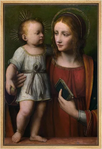 Vista 121 de wall26 Lienzo impreso para pared, diseño de Salomé y San Juan Bautista, por Solario, Historia del Renacimiento, ilustraciones de bellas artes, arte