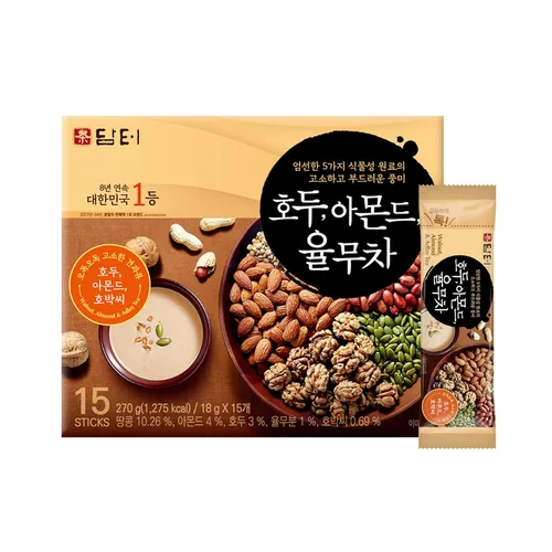 Vista 25 de Damtuh Misugaru - Mezcla de bebida en polvo, mezcla coreana de 12 granos tostados multigrano con quinua, avena, lentejas y garbanzos, bebida