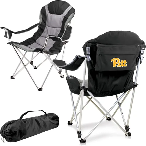 Vista 37 de Picnic TIME NCAA Arkansas Razorbacks Reclining Camp Chair - Beach Chair for Adults - Sports Chair with Carry Bag