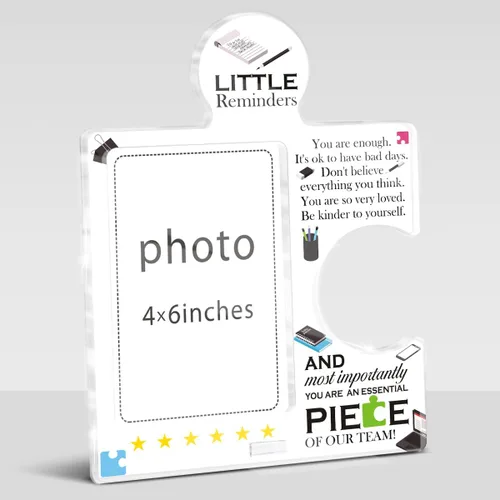 Vista 31 de Regalos de agradecimiento para empleados, marco de fotos de equipo de 4 x 6 pulgadas, regalos de agradecimiento para compañeros de trabajo, regalo