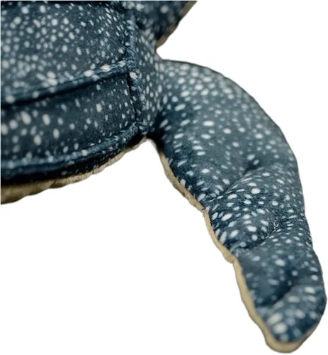 Vista 3 de FRANKIEZHOU Peluche realista de tortuga de cuero sintético de 12 pulgadas, animal de peluche realista de Seaturtle, juguete de peluche suave, regalo