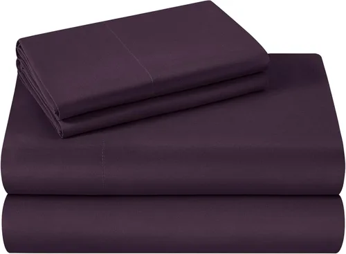 Vista 92 de HOMEIDEAS Sábanas de cama tamaño completo – Juego de 6 piezas (azul aguamarina) – Sábanas de ropa de cama de microfibra cepillada extra suave