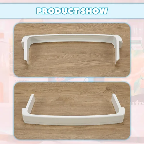 Vista 6 de Kojem WR17X11889 Estante de Puerta de Refrigerador de Reemplazo Compatible con la Barra de Retención de Puerta FreshFood del Refrigerador GE