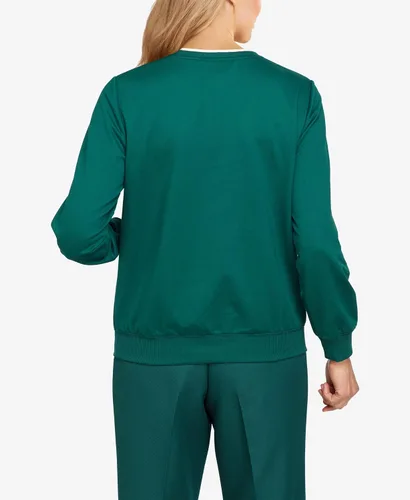 Vista 5 de Alfred Dunner Top Petite Give Thanks para mujer