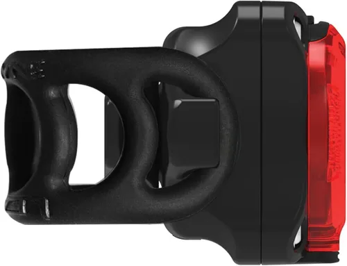 Vista 2 de LEZYNE Zecto Drive Max - Luz trasera LED impermeable IPX7 recargable por USB, con múltiples modos de sólido y flash, correa de montaje de goma