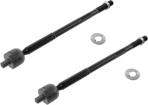 Vista 12 de TRQ Juego de barras de acoplamiento delanteras exteriores 2 piezas compatibles con Land Rover LR3 2005-2009